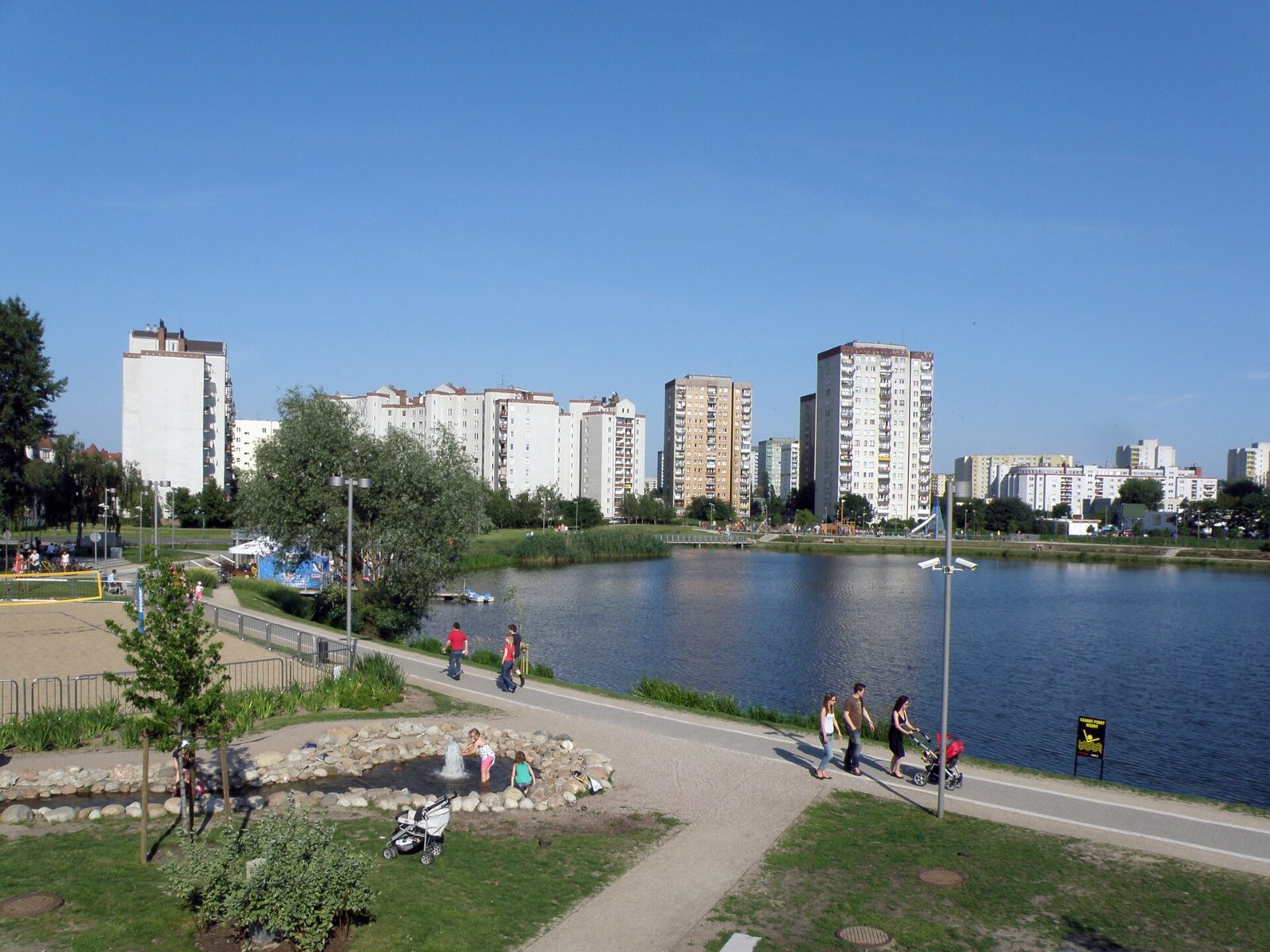 Park nad Balatonem na Gocławiu