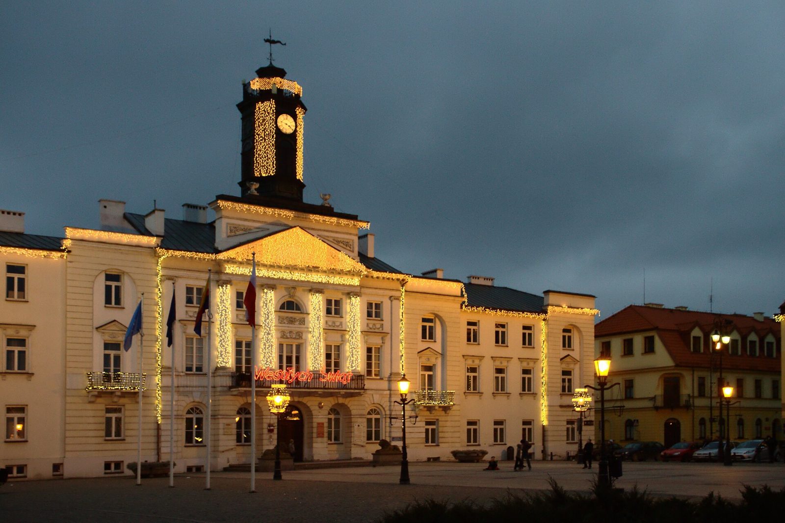 Stary Rynek i ratusz w Płocku